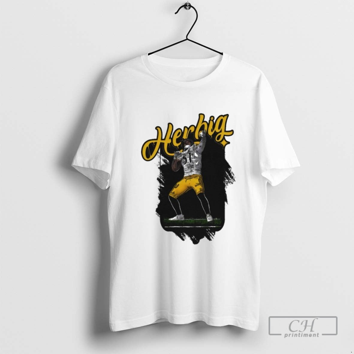 Steelers Hrbg51 TShirt Classic Art