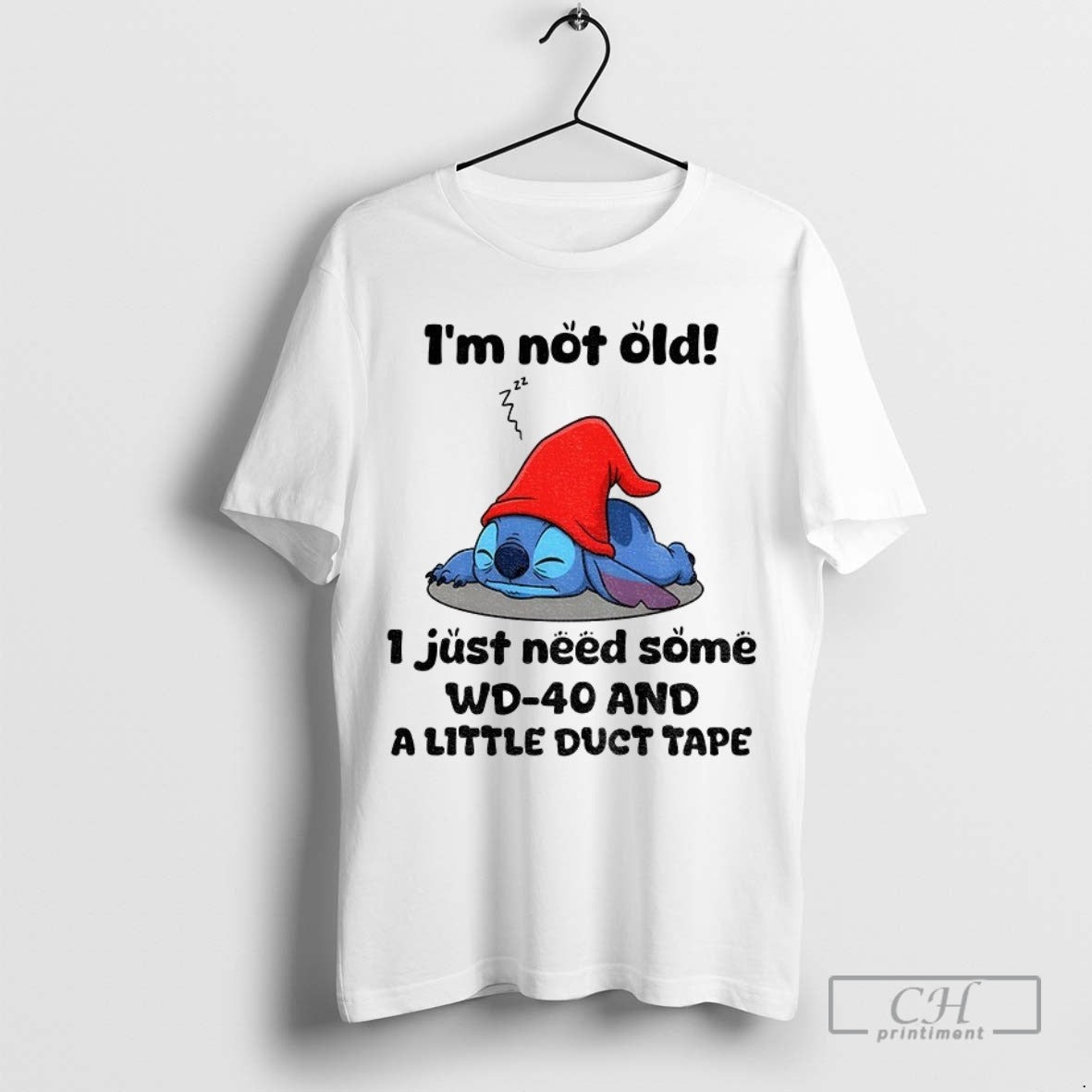 Stitch Im Not Old I Just Need Some Wd 40 And Little Duct Tape Hoodie