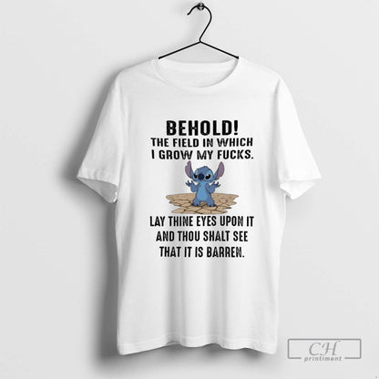 Stitch Behold Field Which I Grow My Fucks Lay Thine Eyes Upon It