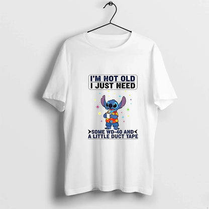Stitch Drink Coffee Im Not Old I Just Need Some Wd 40 And Little