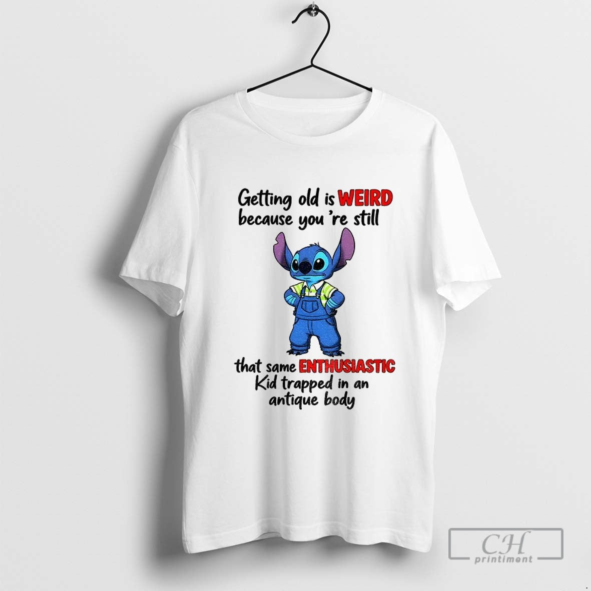 Stitch Getting Old Is Weird Because Youre Still That Same