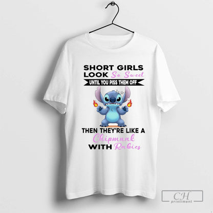 Stitch Short So Sweet Until You Piss Them Off Shirt Designer Apparel