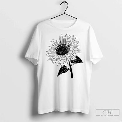 Stop And Smell Sunflowers T Shirts Tee Authentic Apparel