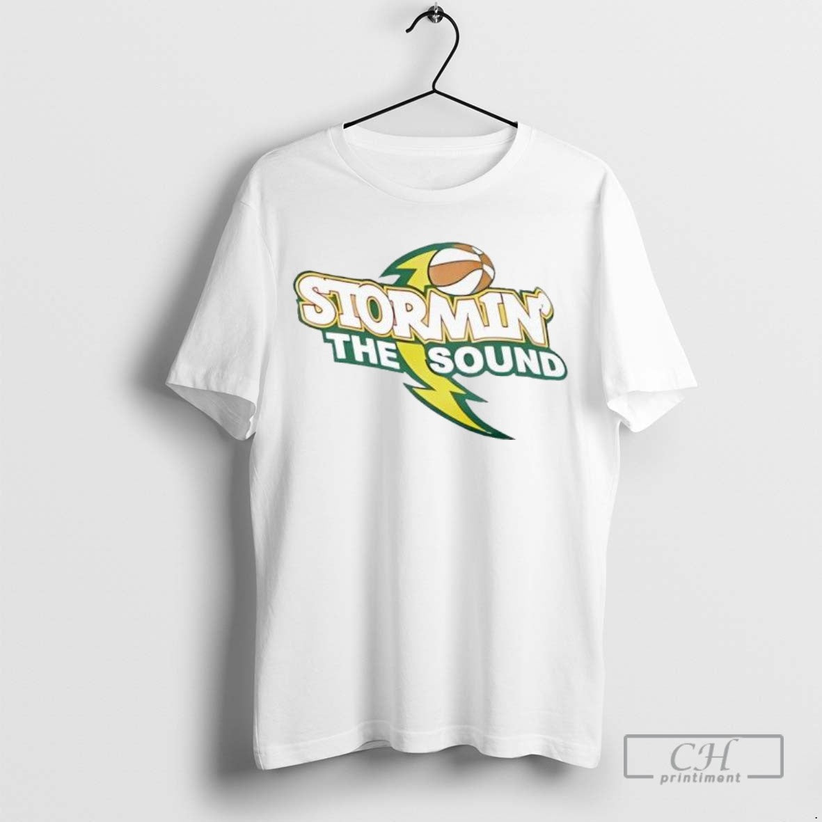 Storming Sound Salmon Logo Ladies Tank Top Classic Design