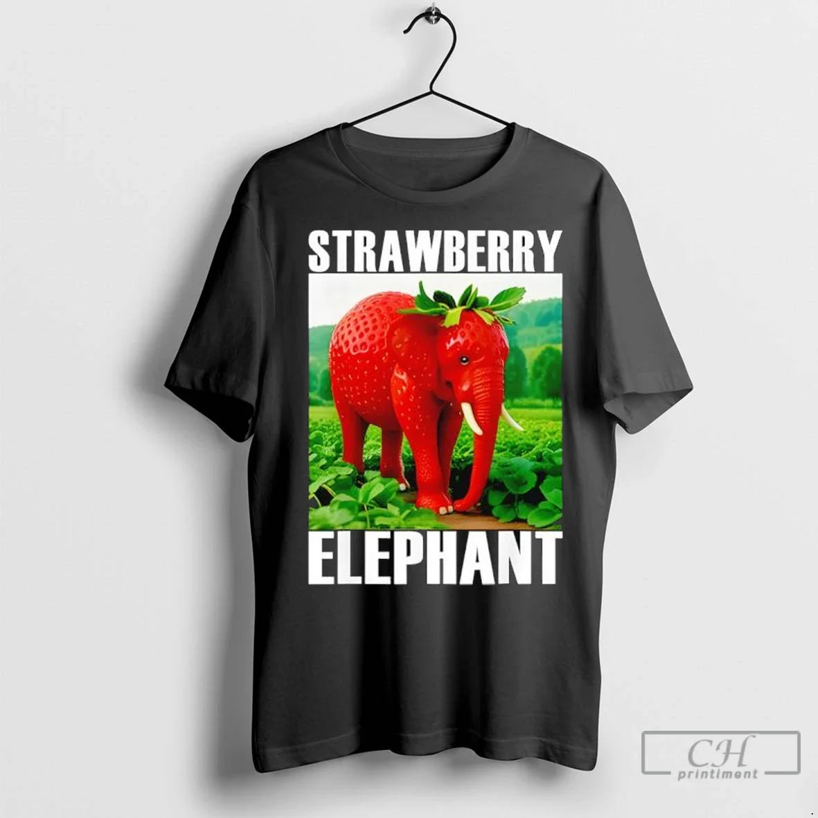 Strawberry Elephant Italian Brainrot T Shirts Sweatshirt Modern