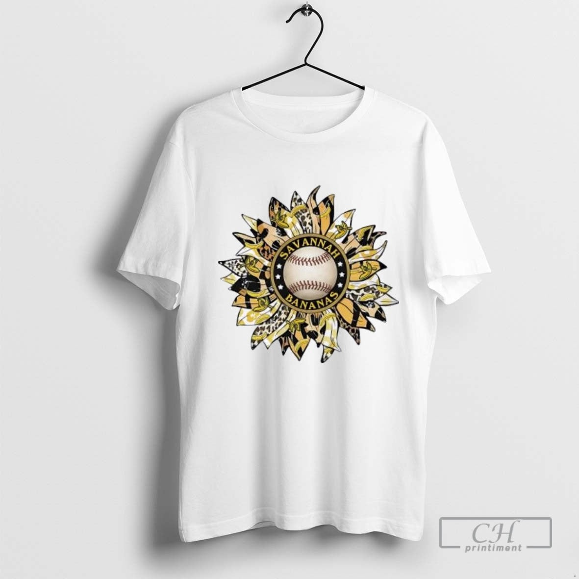 Sunflower Savannah Bananas Baseball TShirt Designer Outfit