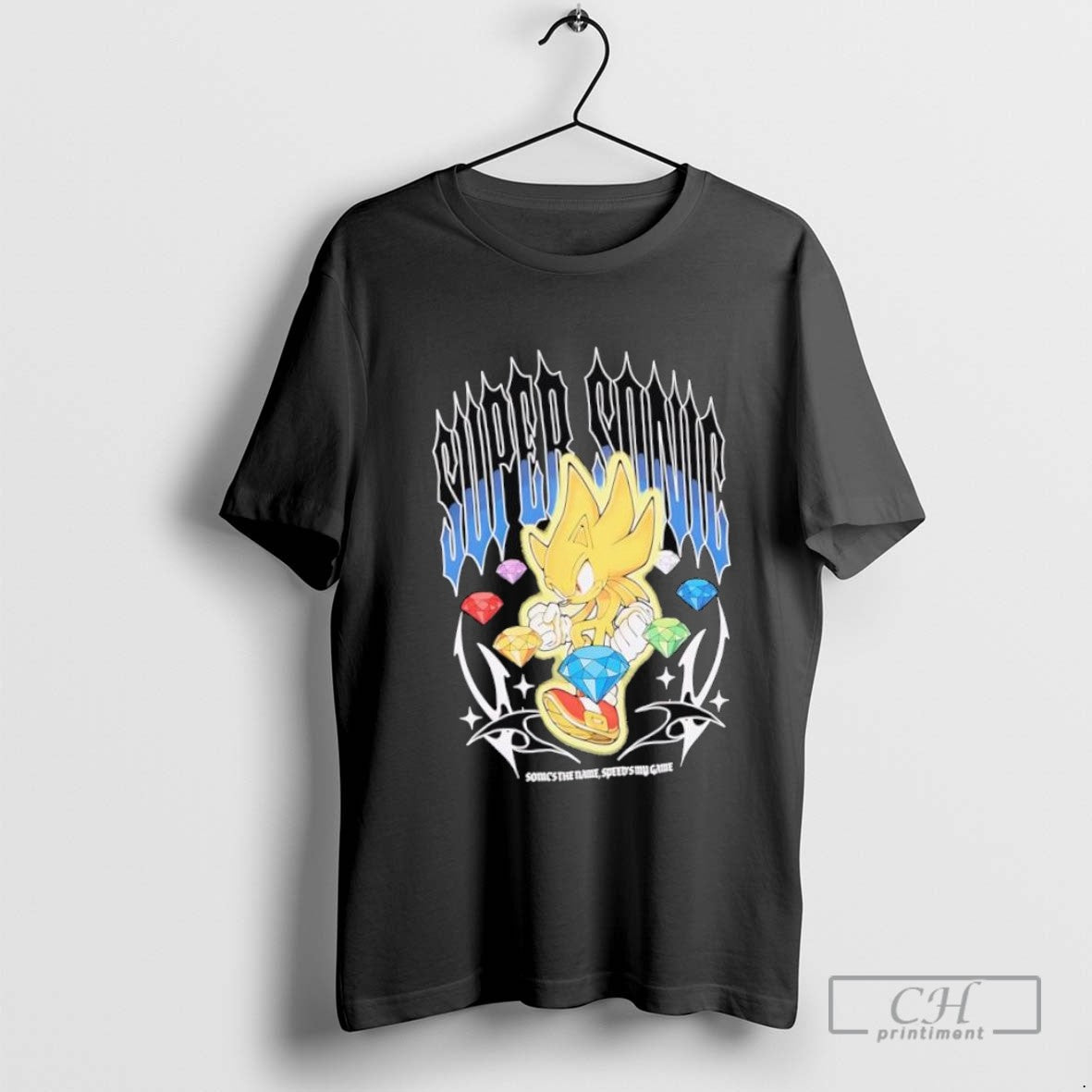 Super Sonik Soniks Name Speeds My Game Hoodie Trendy Apparel