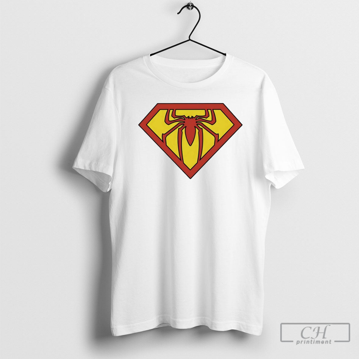 Super Spider Logo TShirt Premium Look
