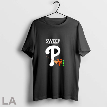 Sweep Phillies Over Mets TShirt Premium Apparel