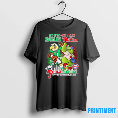 Swoop Vs Phillie Phanatic Mascot My City My Team Philadelphia City