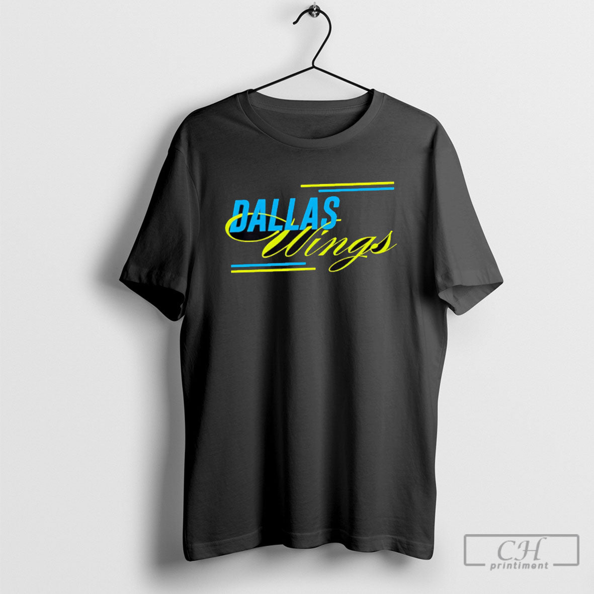 Takeoff Dallas Wings Text Long Sleeve Designer Merch