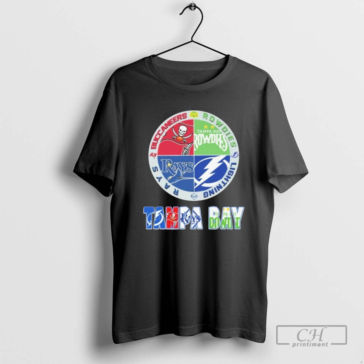 Tampa Bay Buccaneers Rowdies Lightning Rays Hoodie Designer Merch