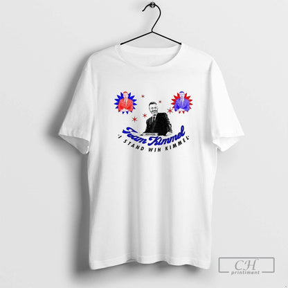 Team Jimmy Kimmel I Stand Kimmel Tee Modern Art