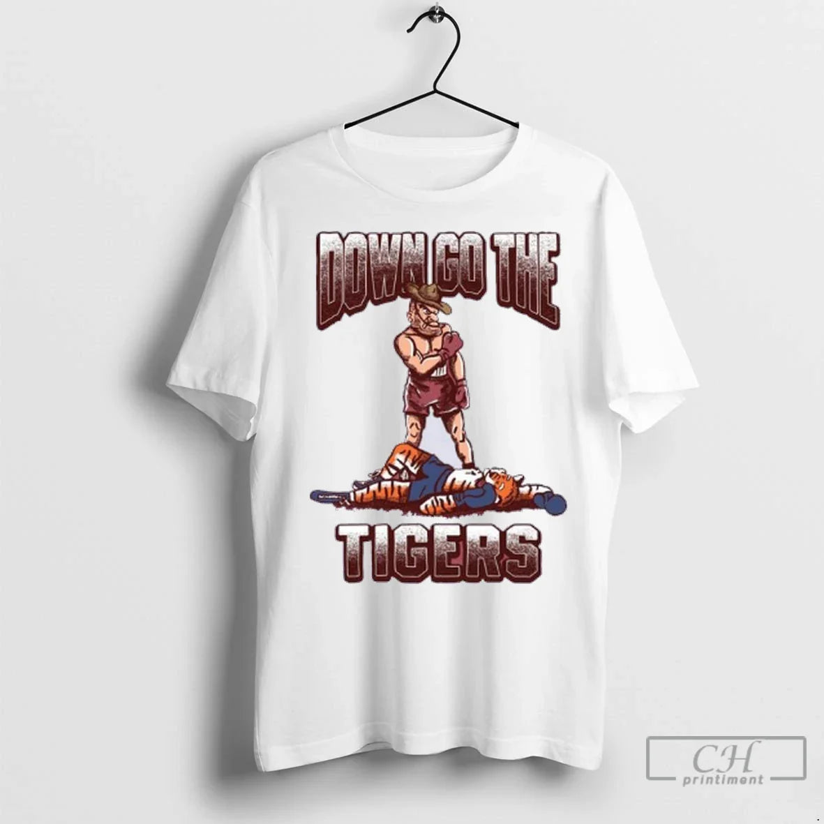 Texas Am Aggies Down Go Tigers Hoodie Authentic Merch