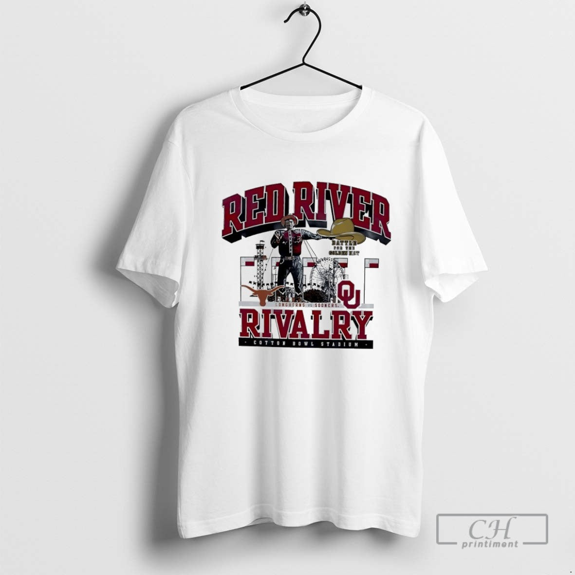 Texas Longhorns Vs Oklahoma Sooners Red River Rivalry Big Tex Match