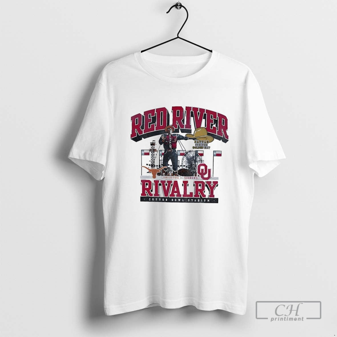 Texas Longhorns Vs Oklahoma Sooners Red River Rivalry Cotton Bowl