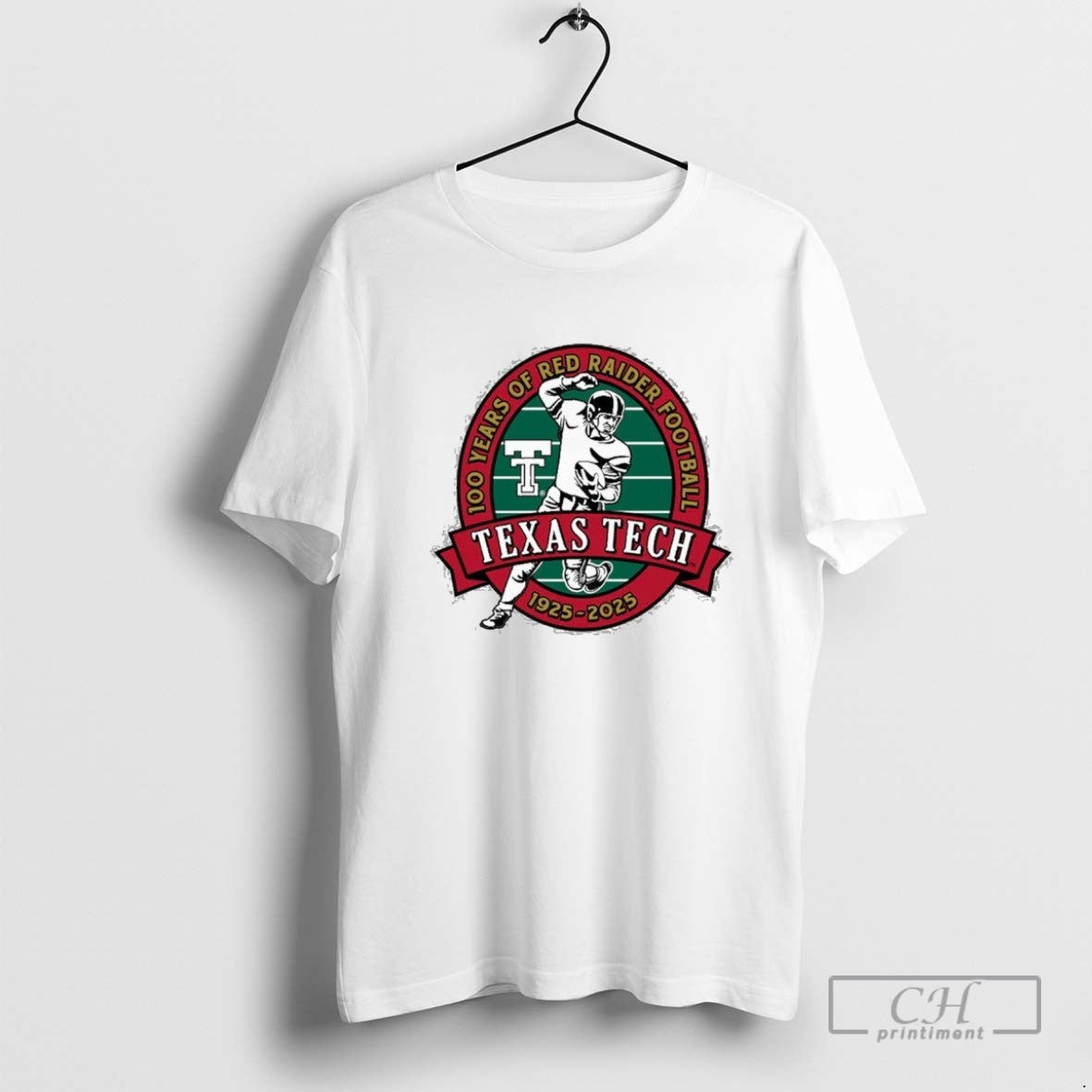Texas Tech Red Raiders 100 Years Football 1925 2025 Sweatshirt