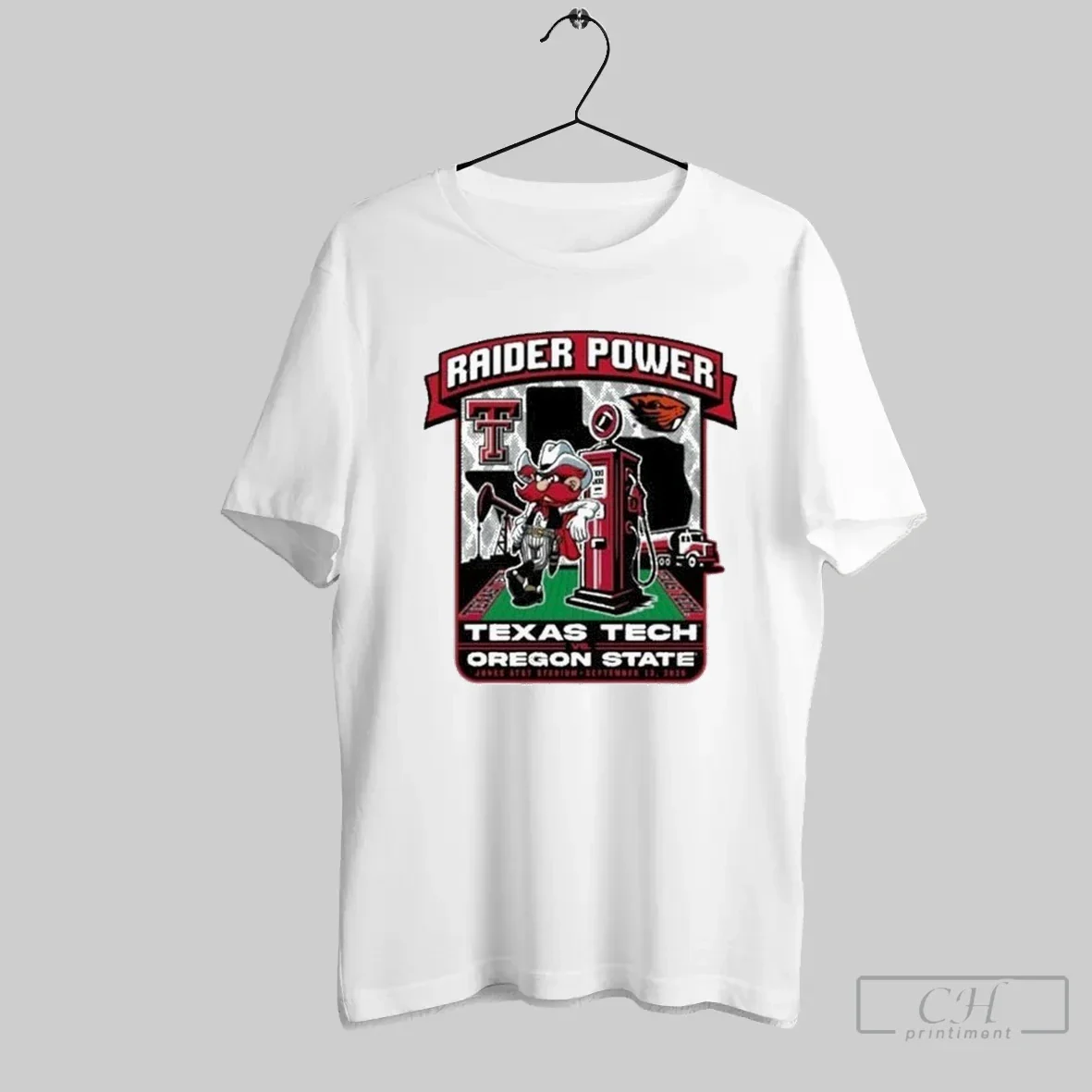Texas Tech Red Raiders Vs Oregon State Beavers 2025 Raider Power