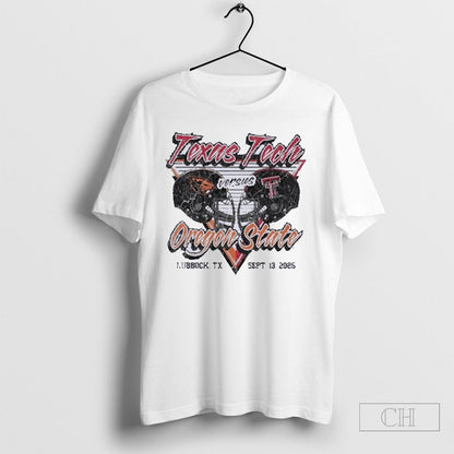 Texas Tech Vs Oregon State Gameday September 13 2025 Long Sleeve