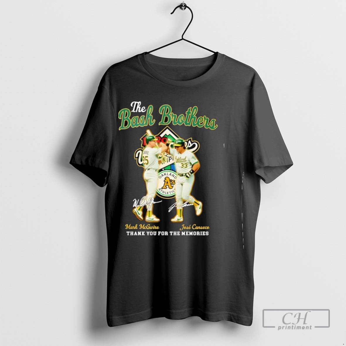 Bash Brothers Oakland Athletics Mark Mcgwire And Jose Canseco Thank