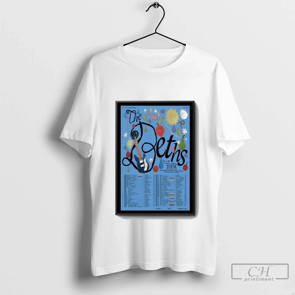 Beths 2025 Tour Uk Europe North America Tee Authentic Design