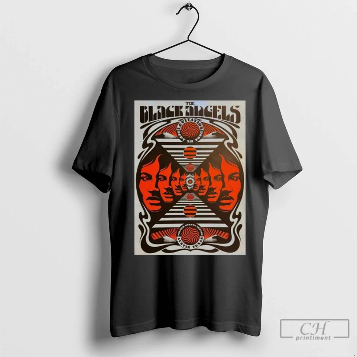 Black Angels Austin Tx Levitation 2025 Long Sleve Long Sleeve Premium