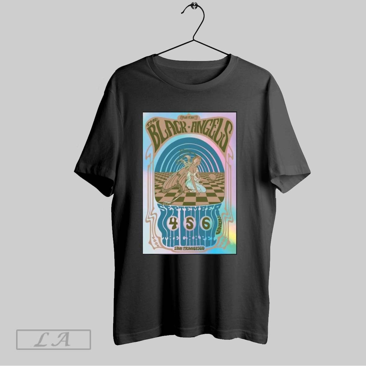 Black Angels San Francisco Ca September 4 6 2025 Concert Tee