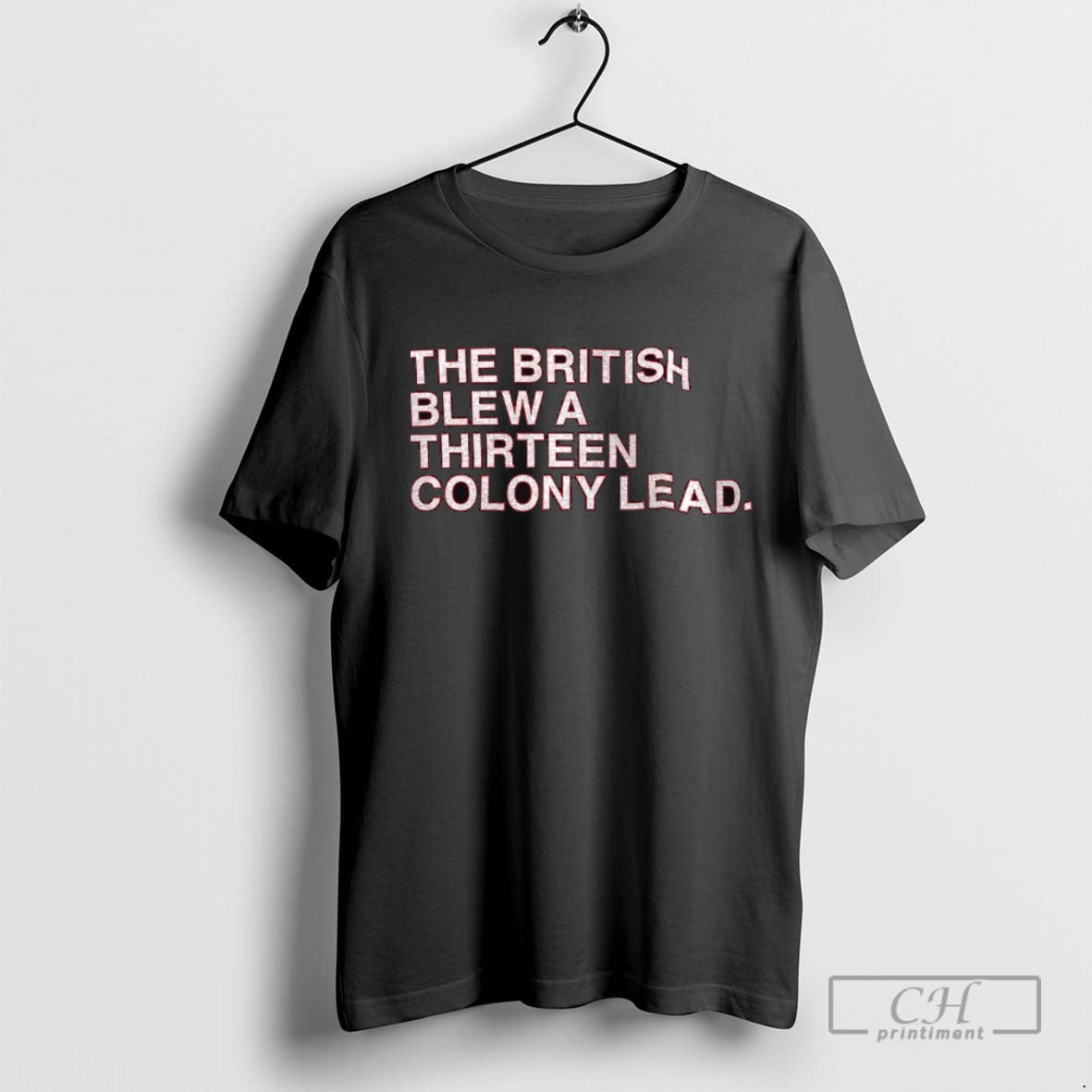British Blew Thirteen Colony Lead Long Sleeve Unique Fashion