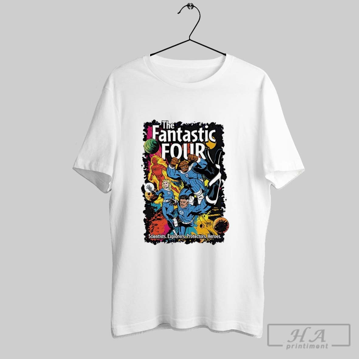 Fantastic Four Scientists Explorers Protectors Heroes Hoodie Trendy