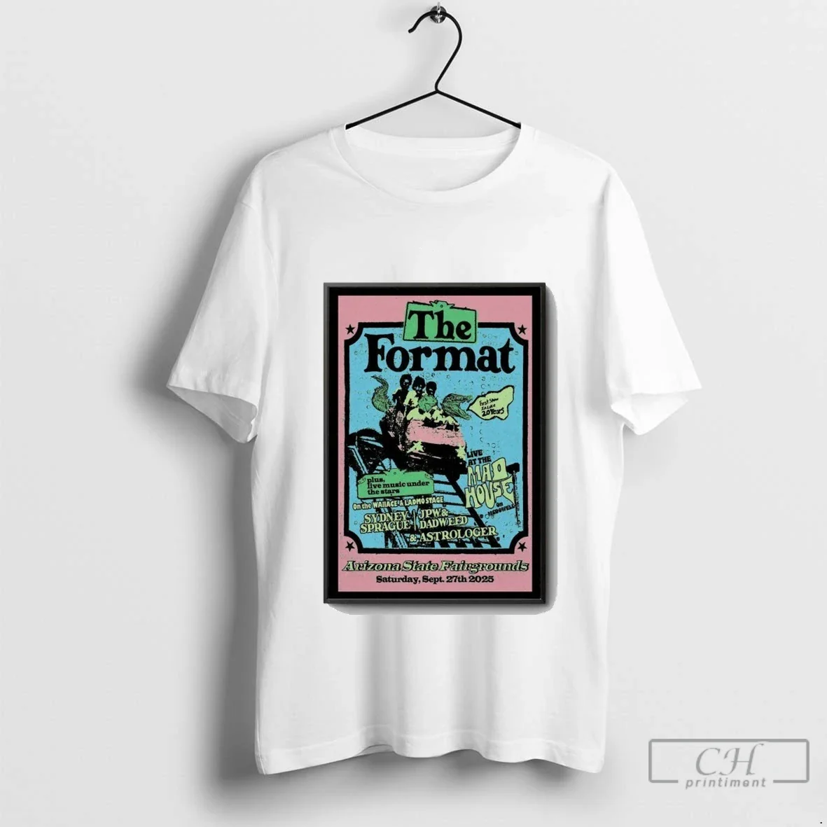 Format September 27 2025 Arizona State Fair Phoenix Arizona Tee