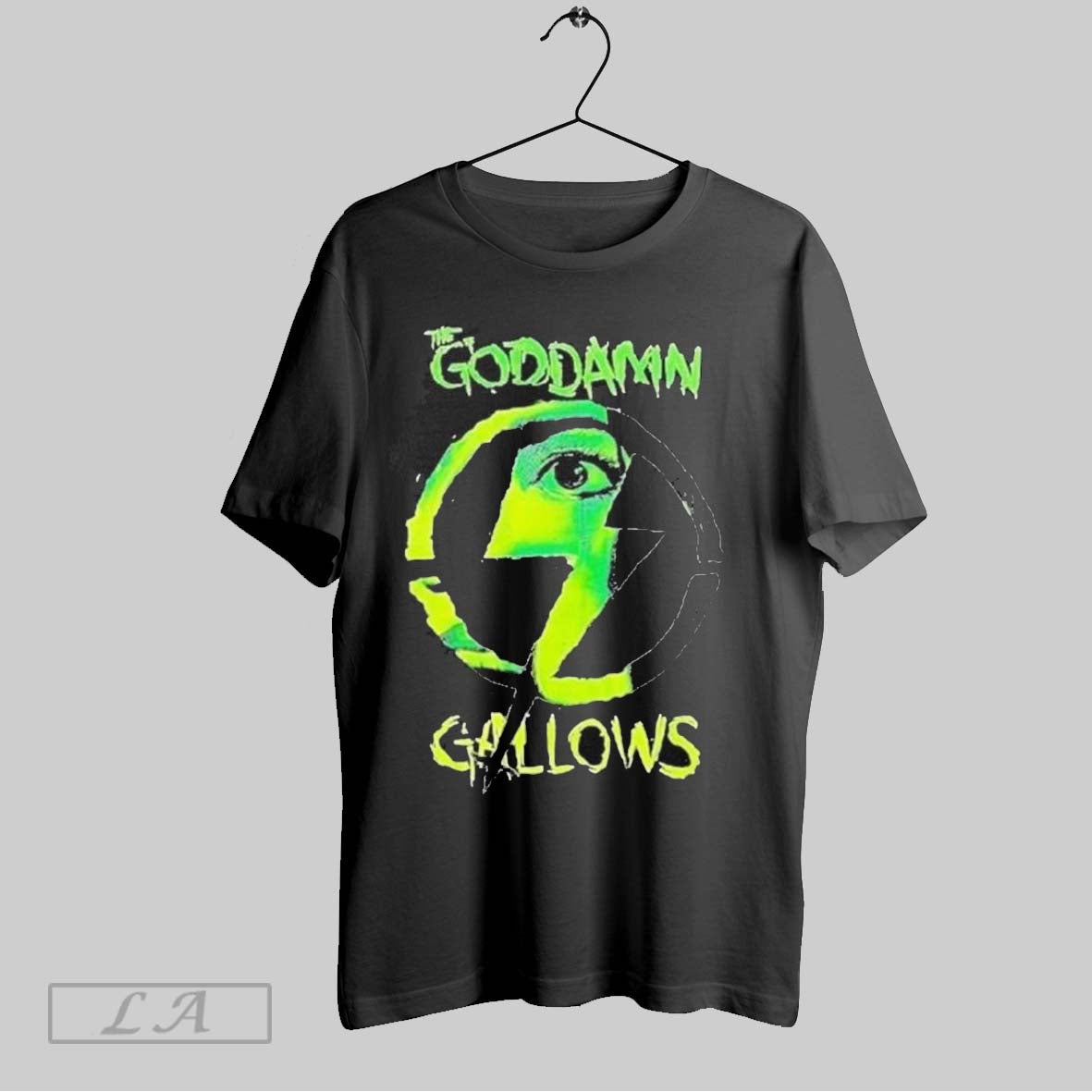 Goddamn Gallows Eye Hoodie Retro Art