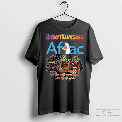 Grinch Hallothanksmas Aflac Its Most Wonderful Time Year 2025 Long