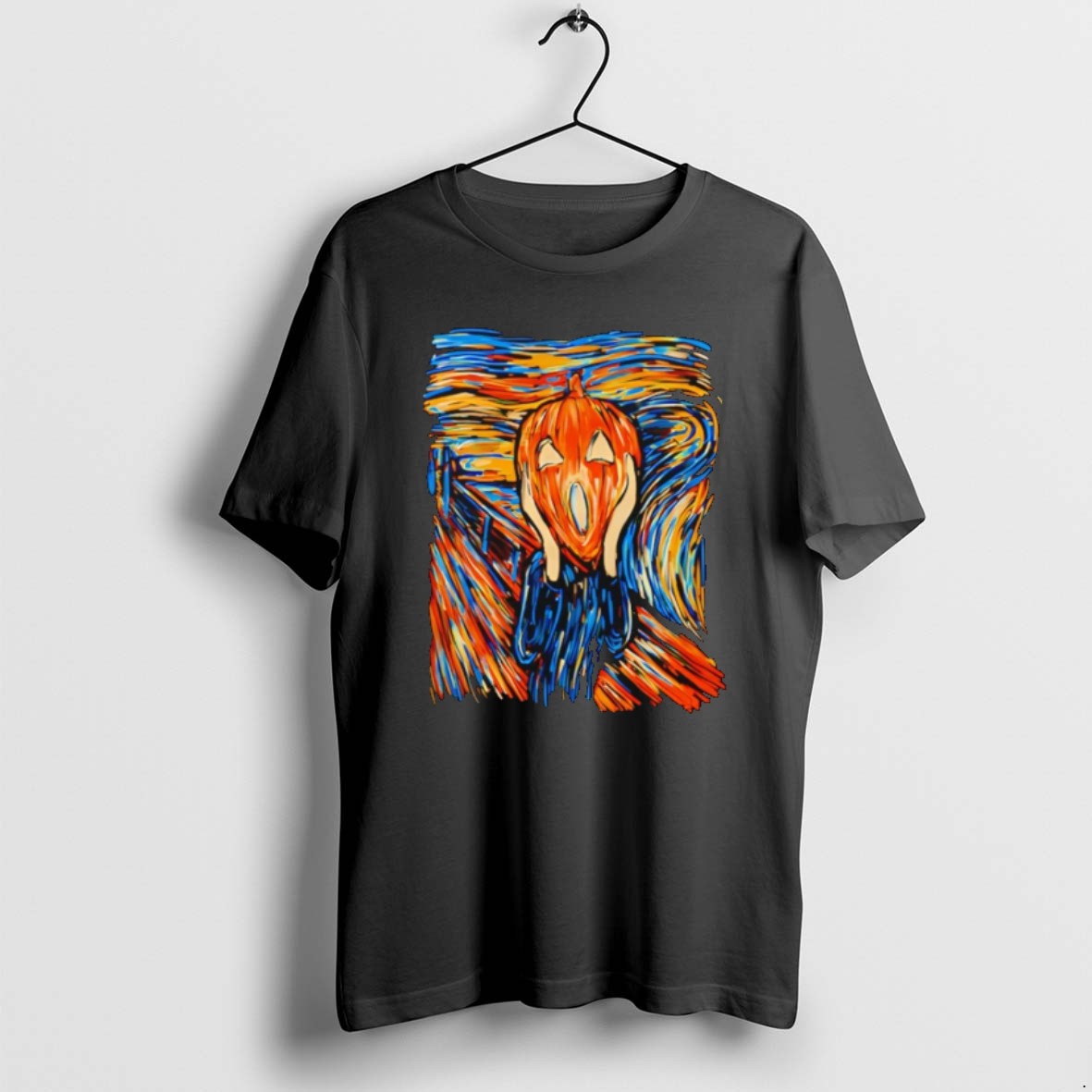 Halloscream Van Gogh Halloween T Shirts Tee Classic Art