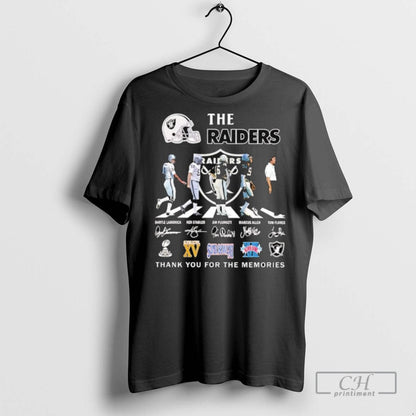 Las Vegas Raiders Team Signatures Super Bowls Logo Thank You Memories