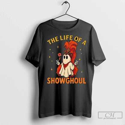 Life Showghoul Halloween Long Sleve T Shirts TShirt Retro Merch