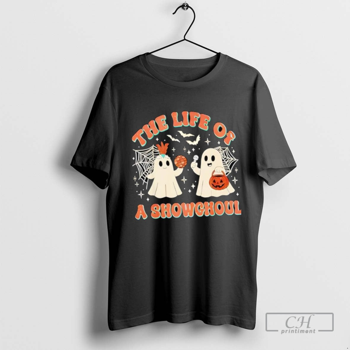 Life Showghoul Halloween Show Ghosts Tee Premium Merch