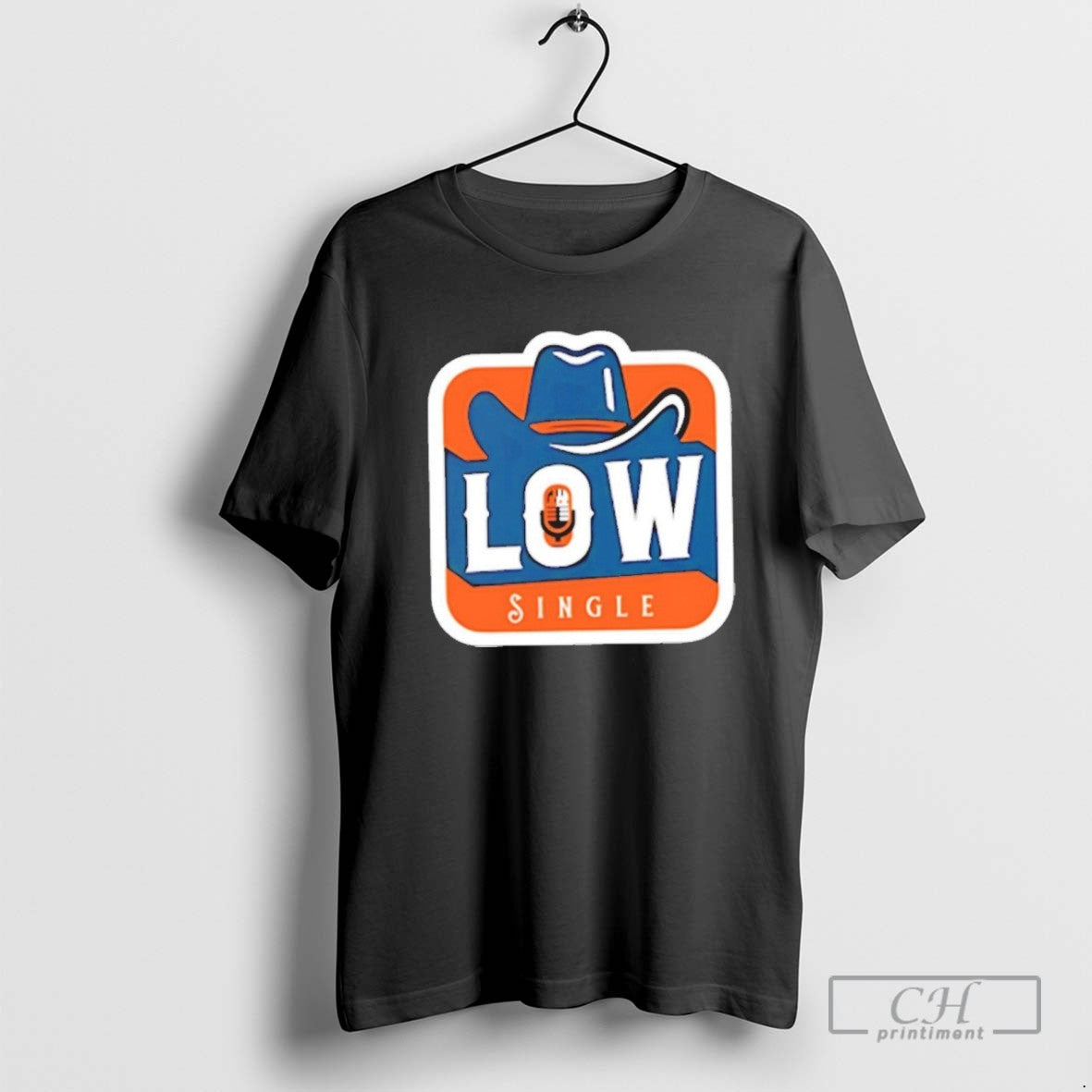 Low Single Logo Tee Designer Look