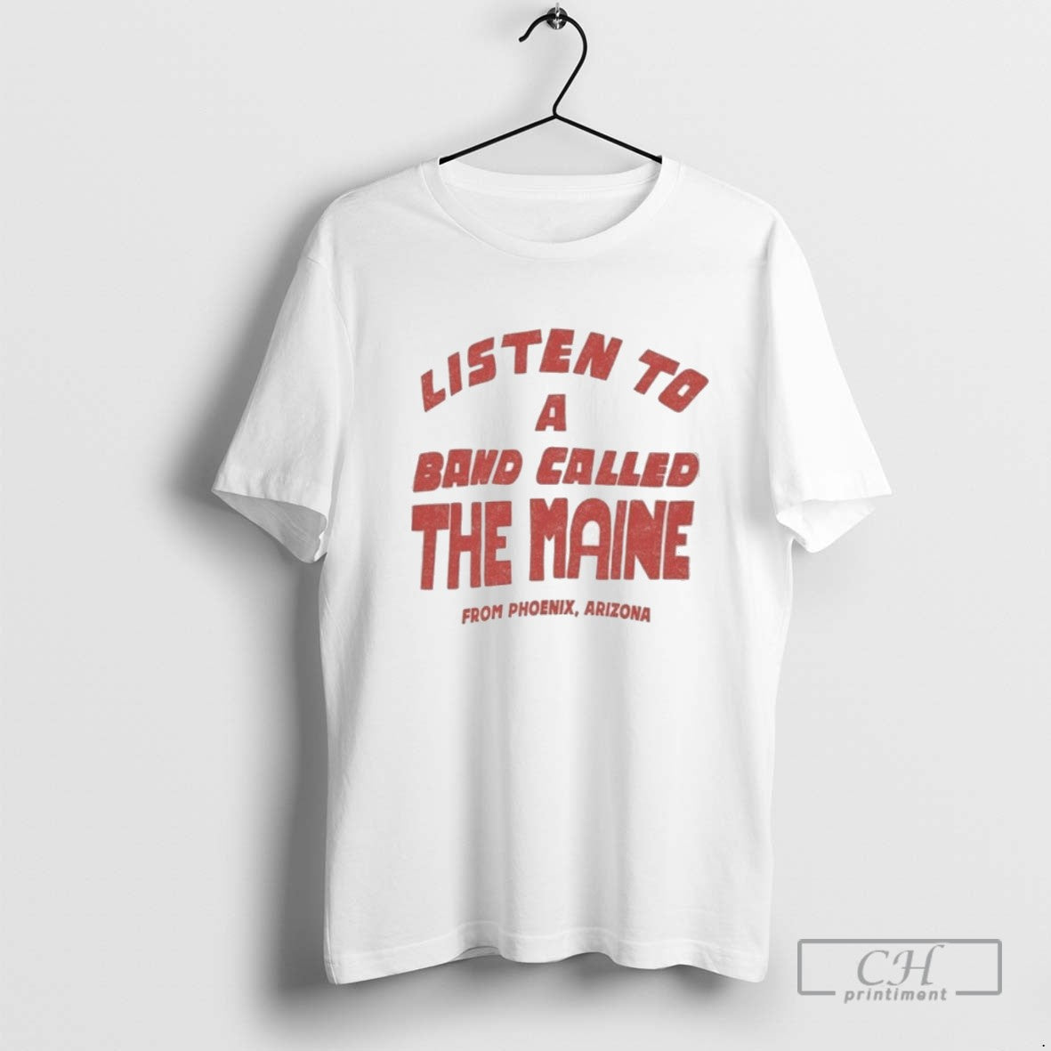Maine Listen To Band Called Maine Tee Retro Collection