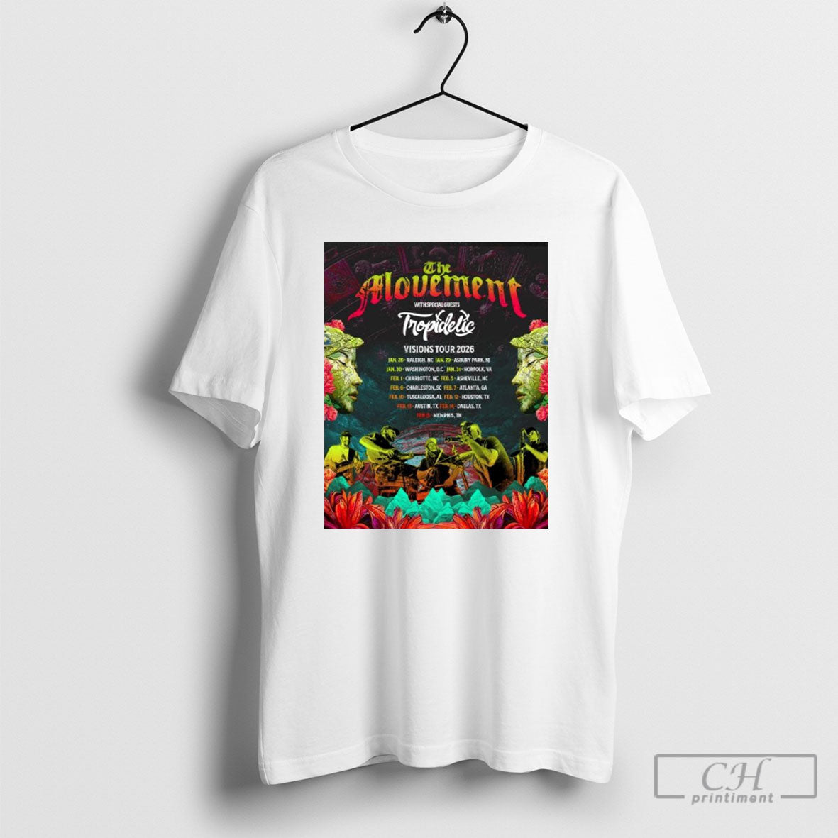 Movement Visions Tour 2026 TShirt Trendy Merch