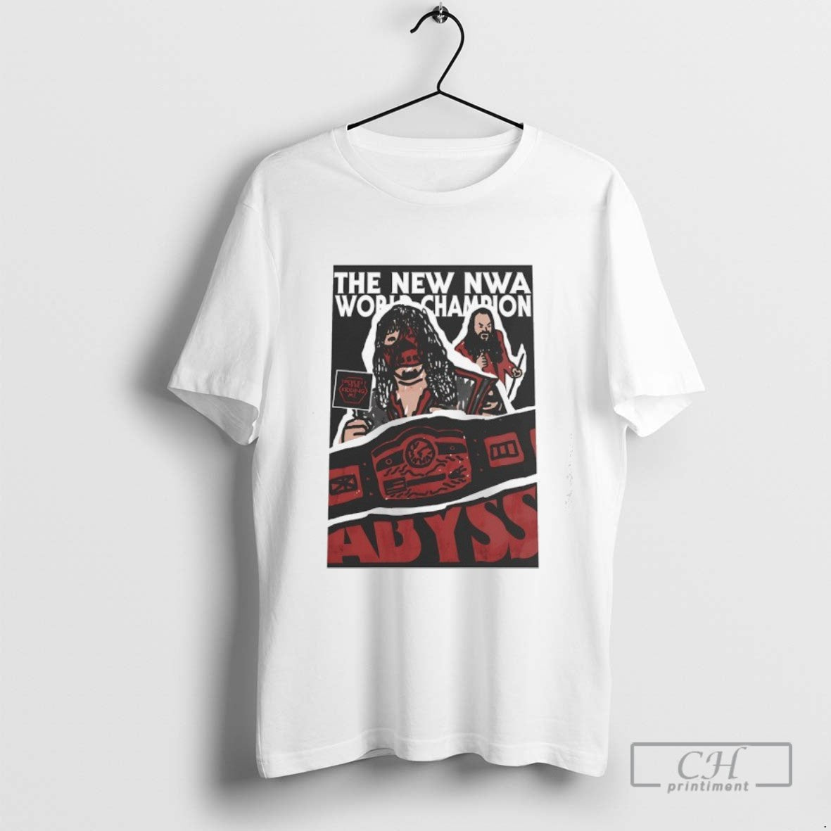 New Nwa World Champion Abyss Tee Vintage Merch