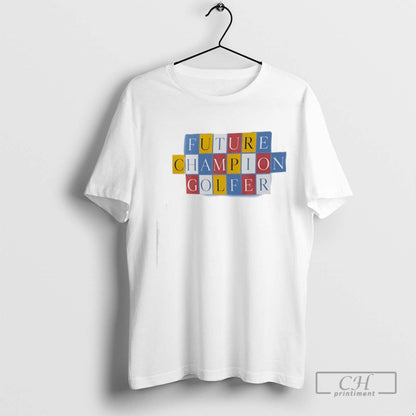 Open Future Champion Golfer Tee Vintage Gift