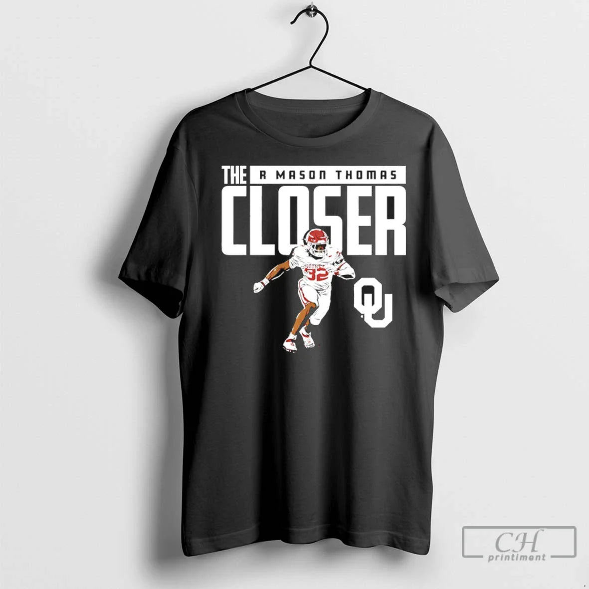 R Mason Thomas Closer Oklahoma Football T Shirts Long Sleeve Designer