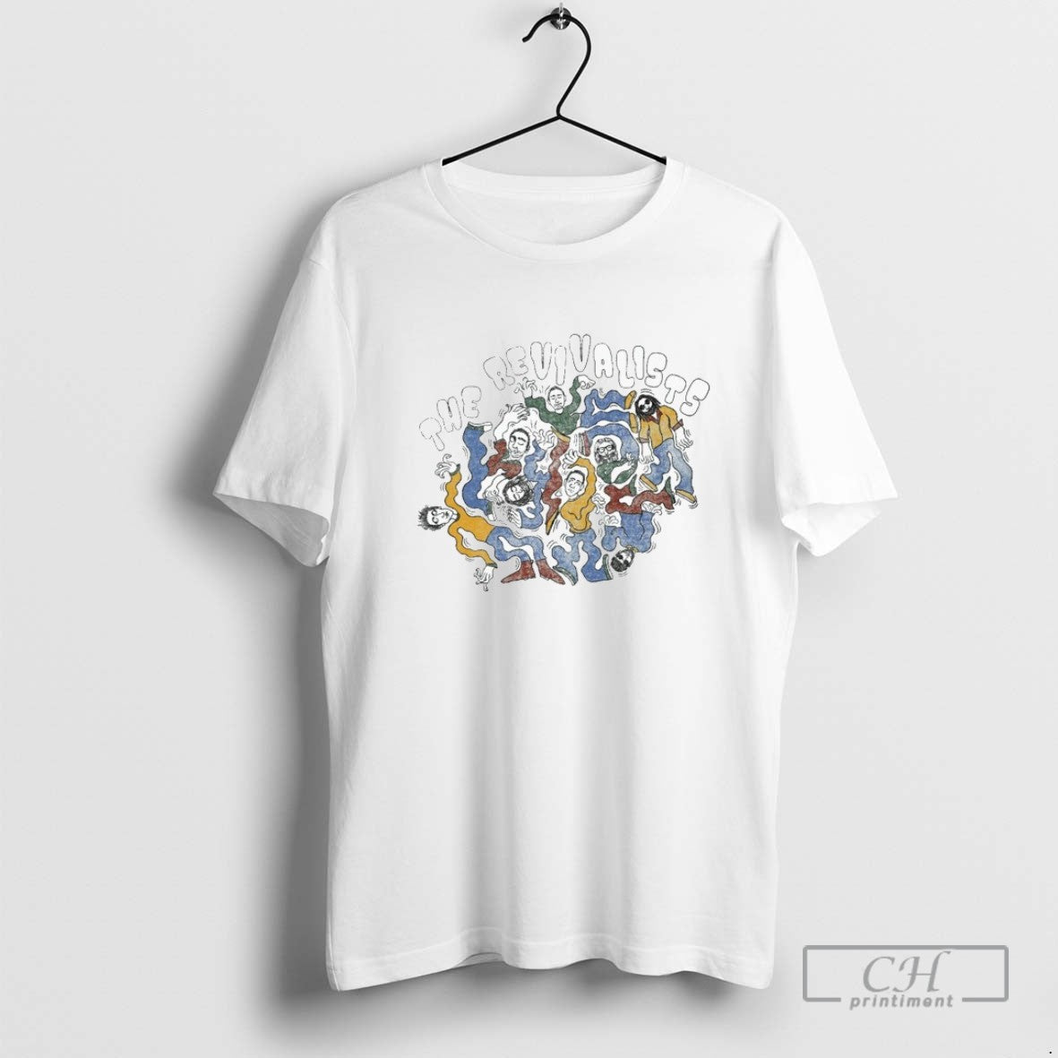 Revivalists Squiggly Tank Top Stylish Art
