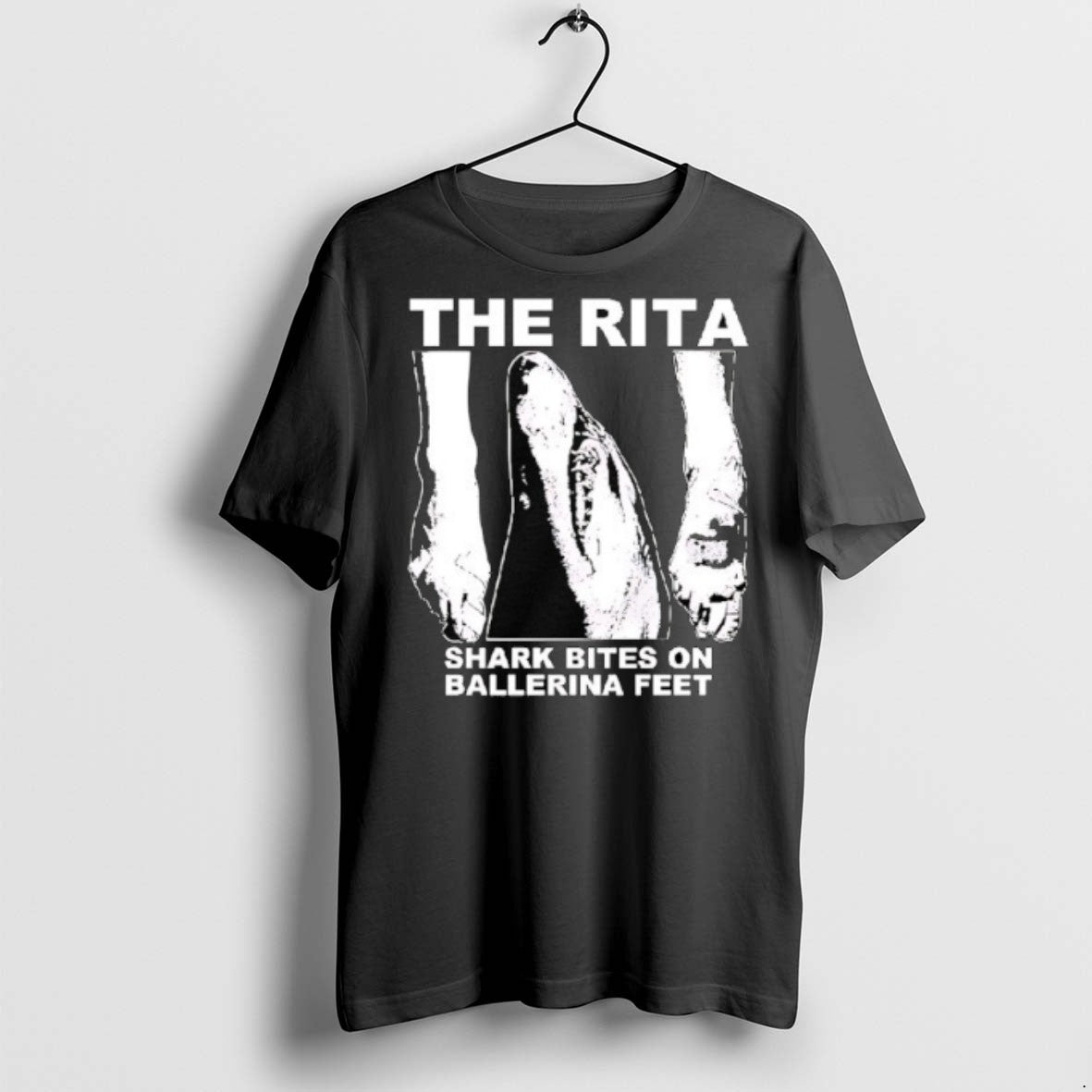 Rita Shark Bites Ballerina Feet T Shirts Sweatshirt Trendy Fashion