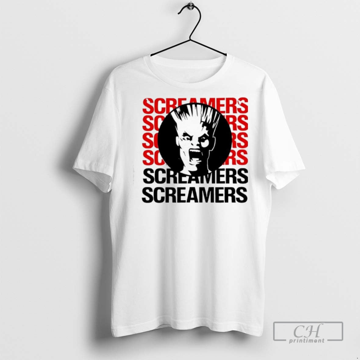 Screamers Demos Album Logo T Shirts Tank Top Unique Apparel