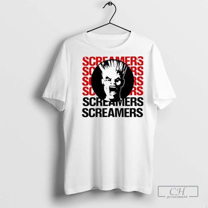 Screamers Demos Album Logo T Shirts Tank Top Unique Apparel