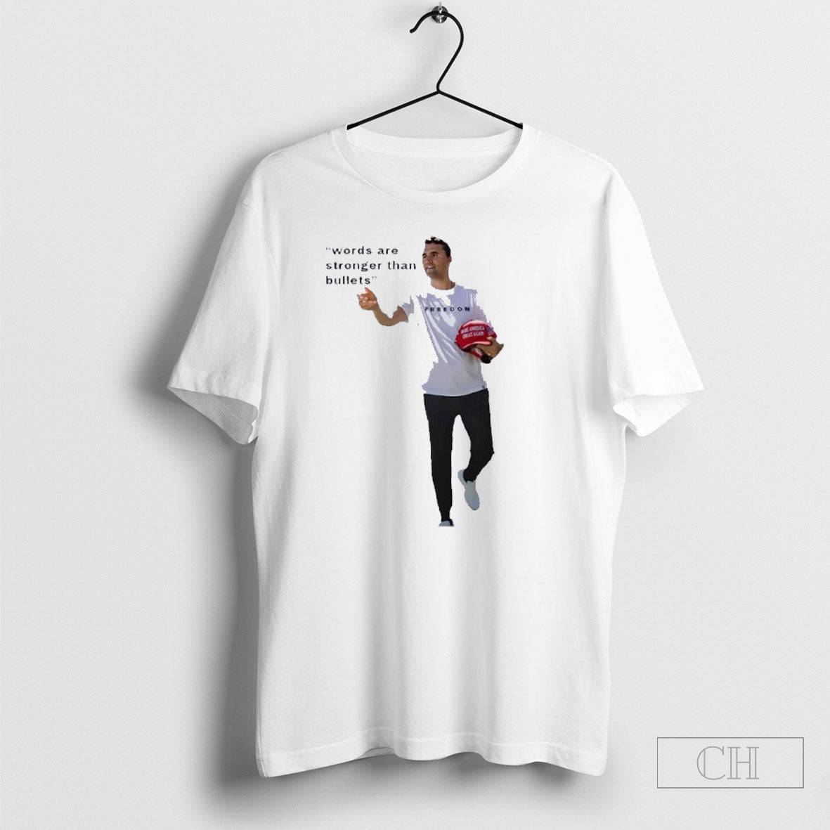 True Patriot Freedom Charlie Kirk Worlds Are Stronger Than Bullets