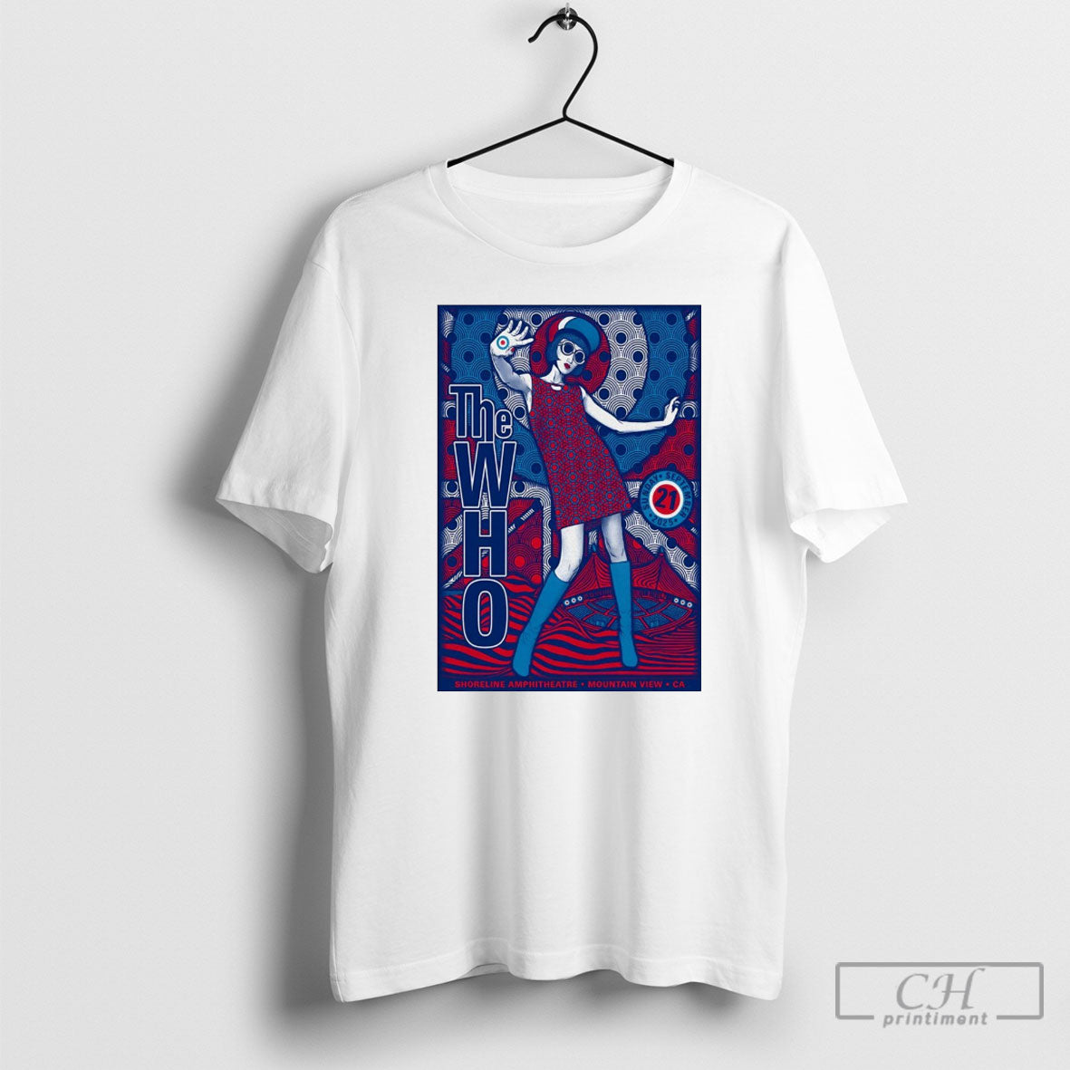 Who September 21 2025 Shoreline Amphitheatre Mountain View Ca Shirt