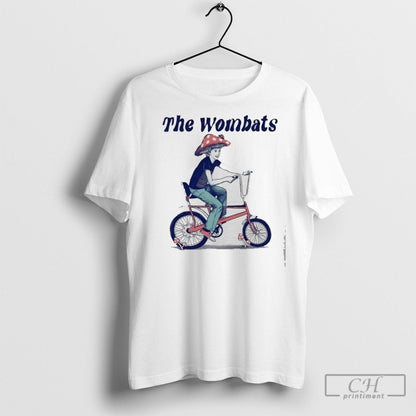 Wombats Bike Australia Tour 2025 Shirt Authentic Fashion