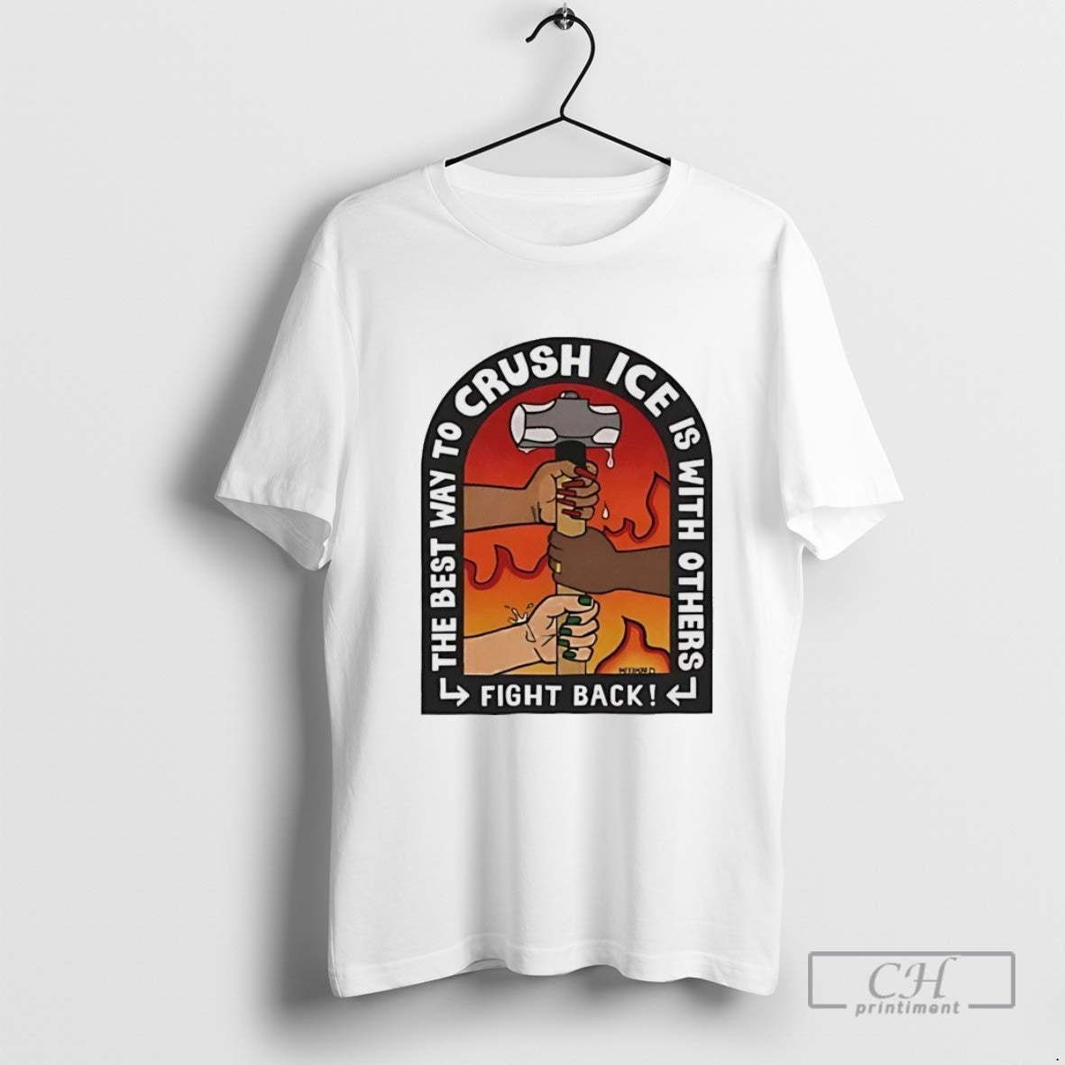 Best Way To Crush Ice Is Others Fight Back TShirt Modern Gift